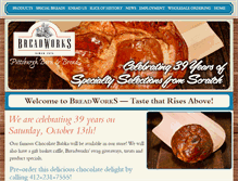 Tablet Screenshot of breadworkspgh.com
